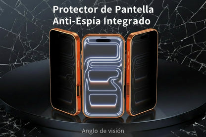 Compatible with IP17PRO Original Back Panel Phone Case IP16/15/14/13 Anti-Peeping Magnetic Leakproof Stand Anti-Fingerprint Protective Cover